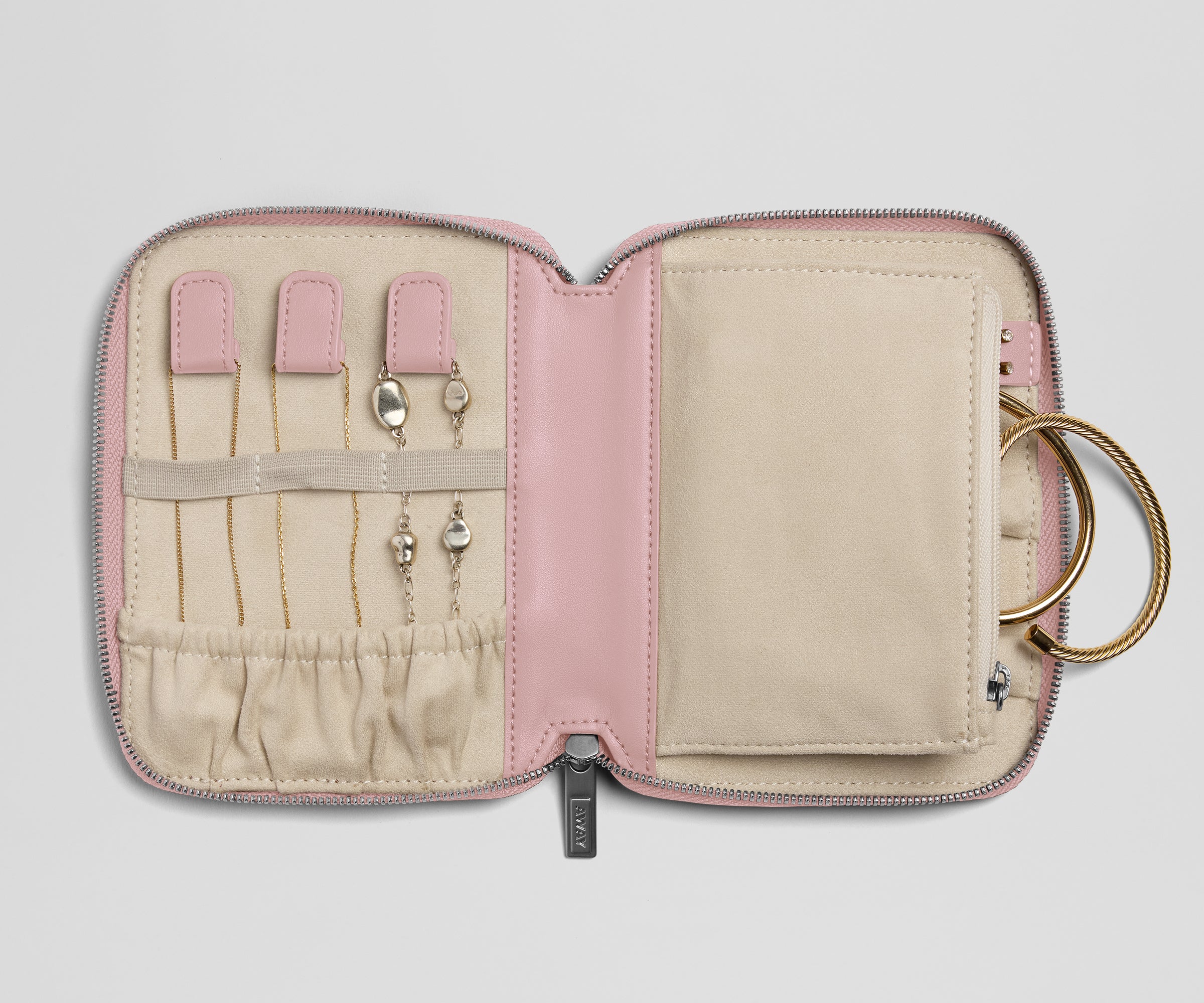 Slim Jewelry Organizer in Glacial Pink - Image 2