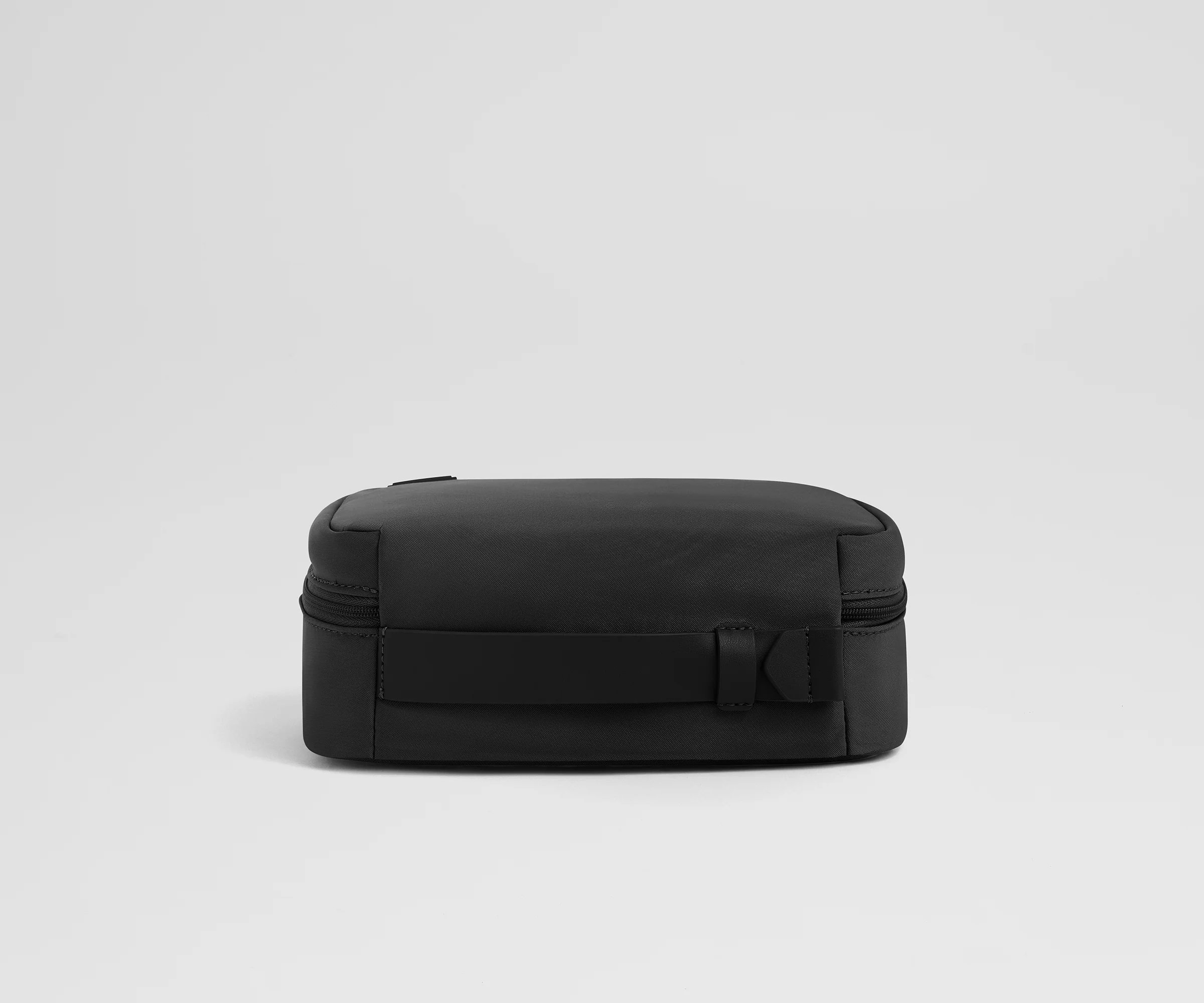 Small Toiletry Bag in Jet Black - Image 4