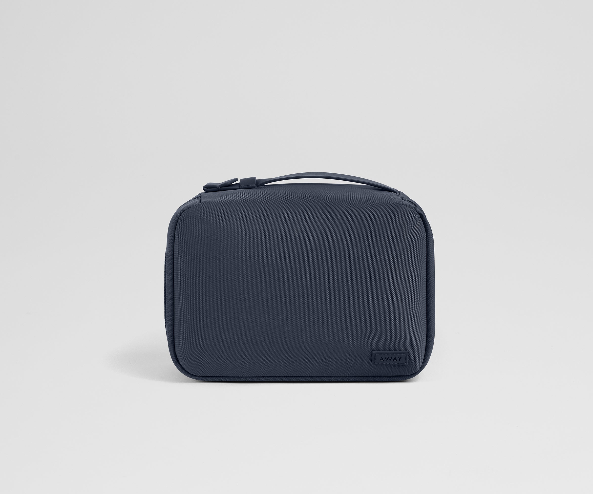 Small Toiletry Bag in Navy Blue - Image 2