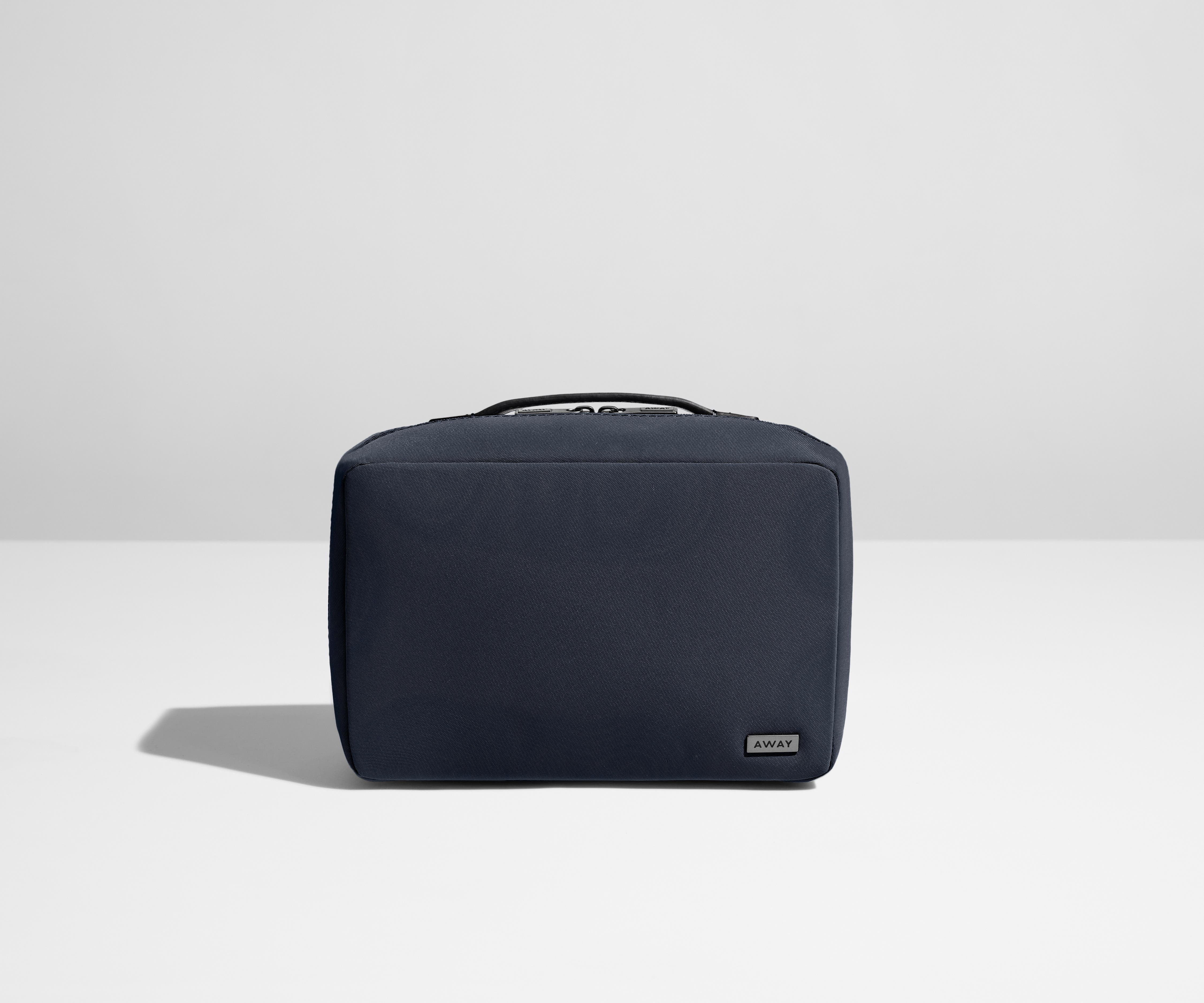 The Small Toiletry Bag in Navy Blue