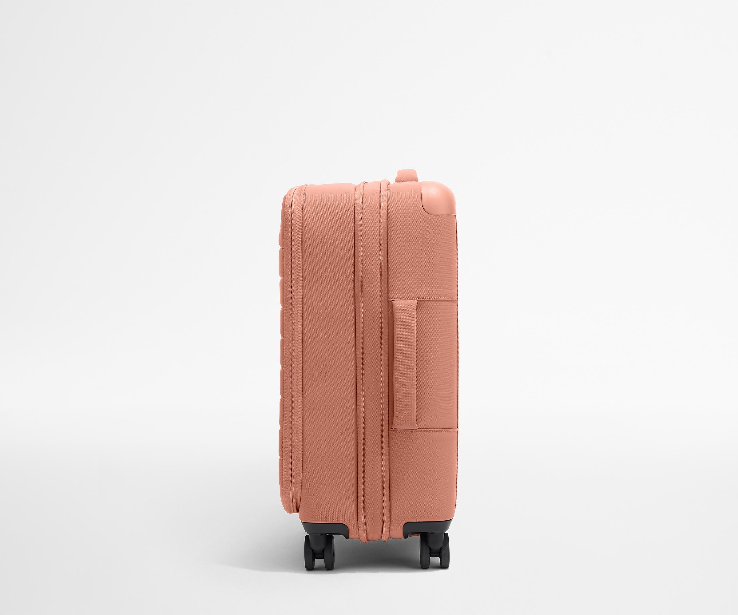 Softside Bigger Carry-On in Clay Pink - Image 3