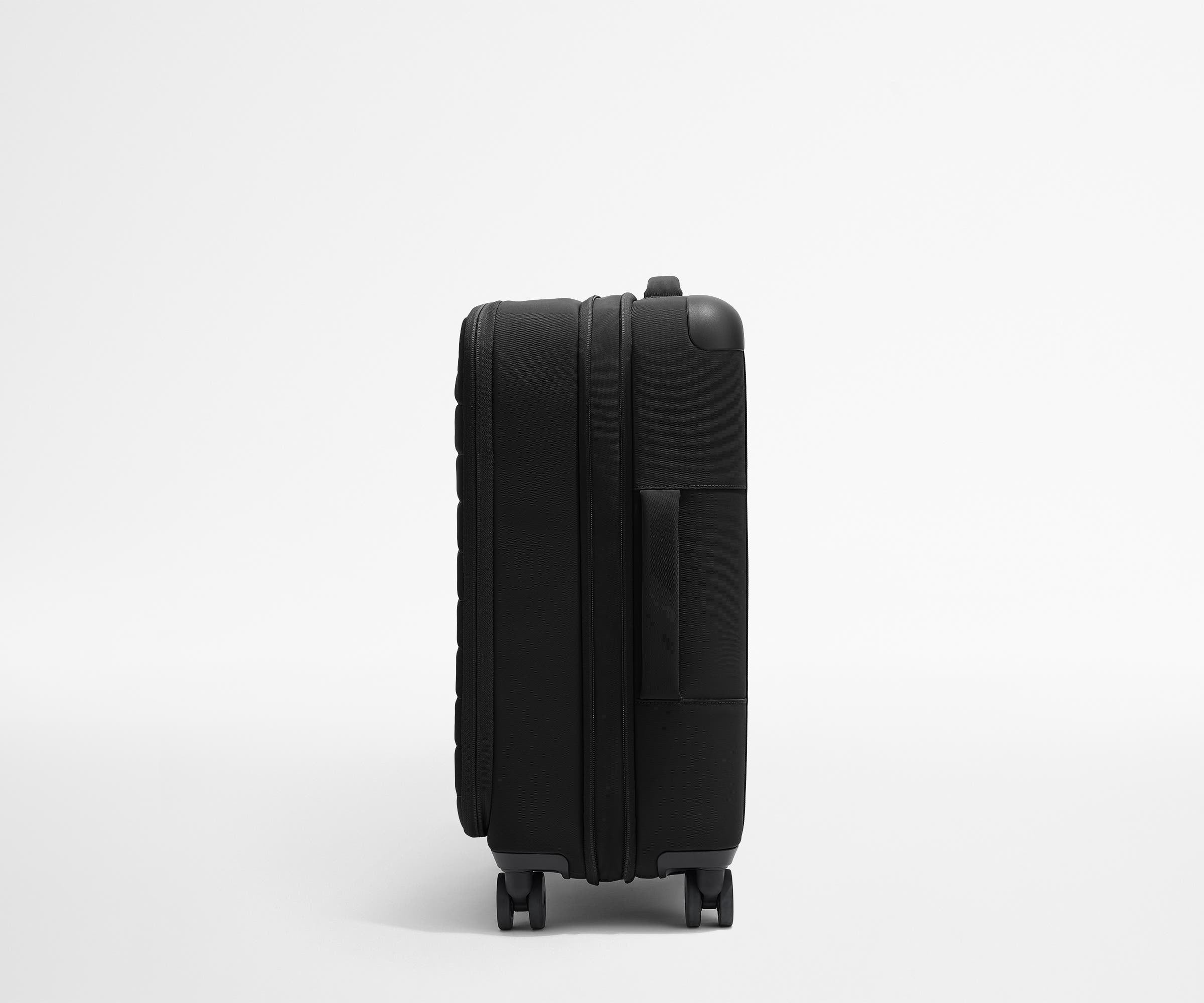 Softside Bigger Carry-On in Jet Black - Image 3