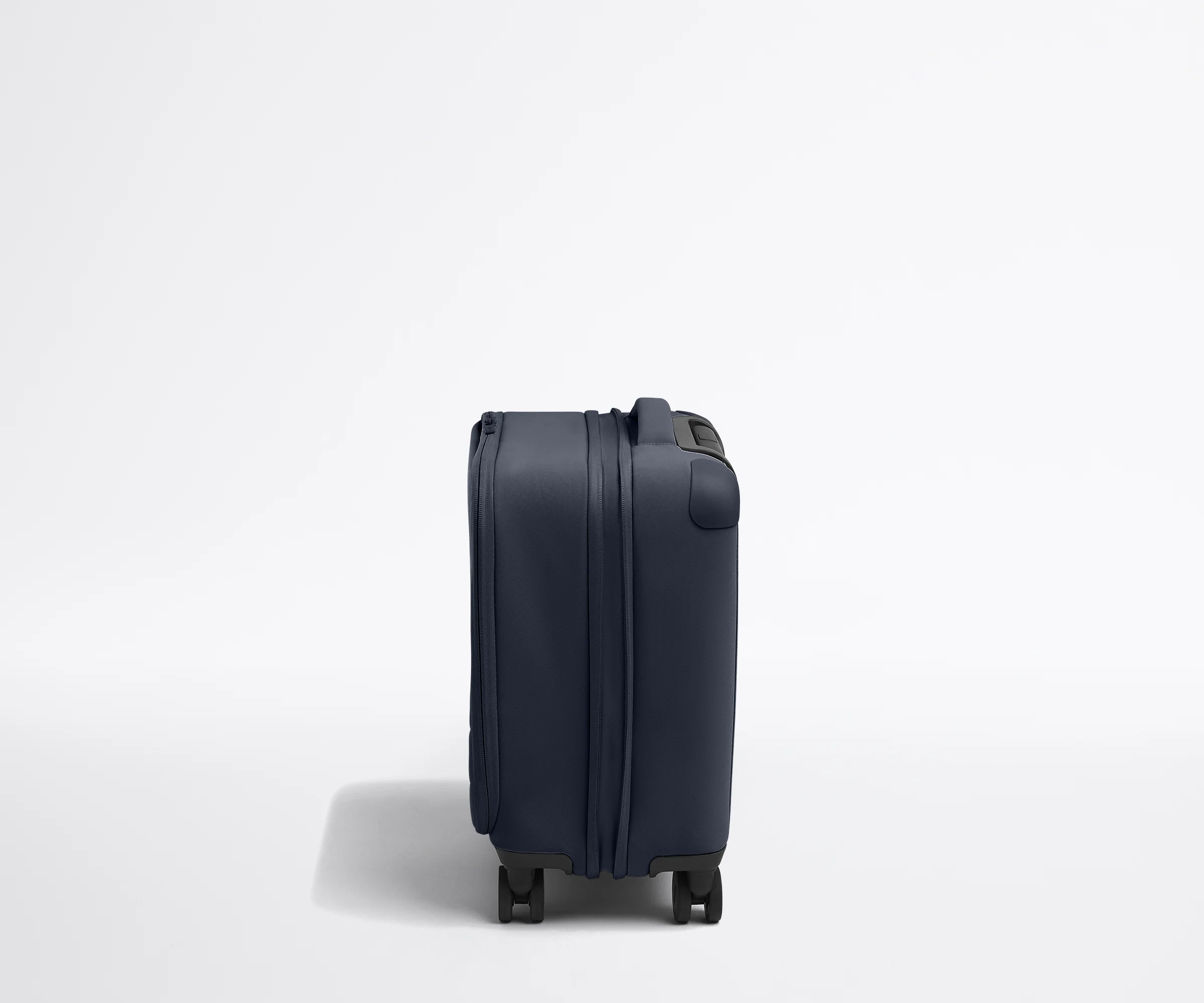 Softside Compact Carry-On in Navy Blue - Image 3