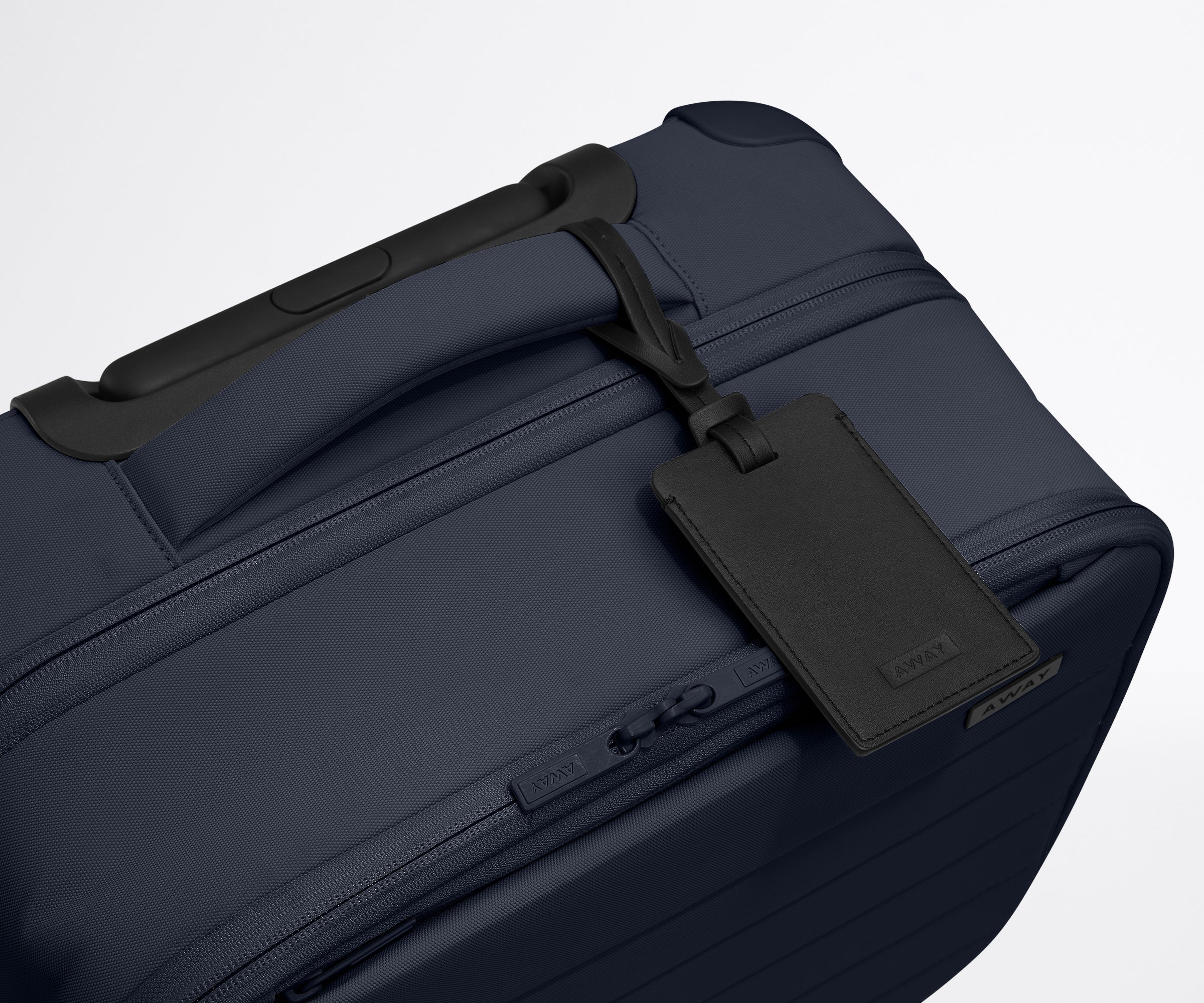Softside Compact Carry-On in Navy Blue - Image 8