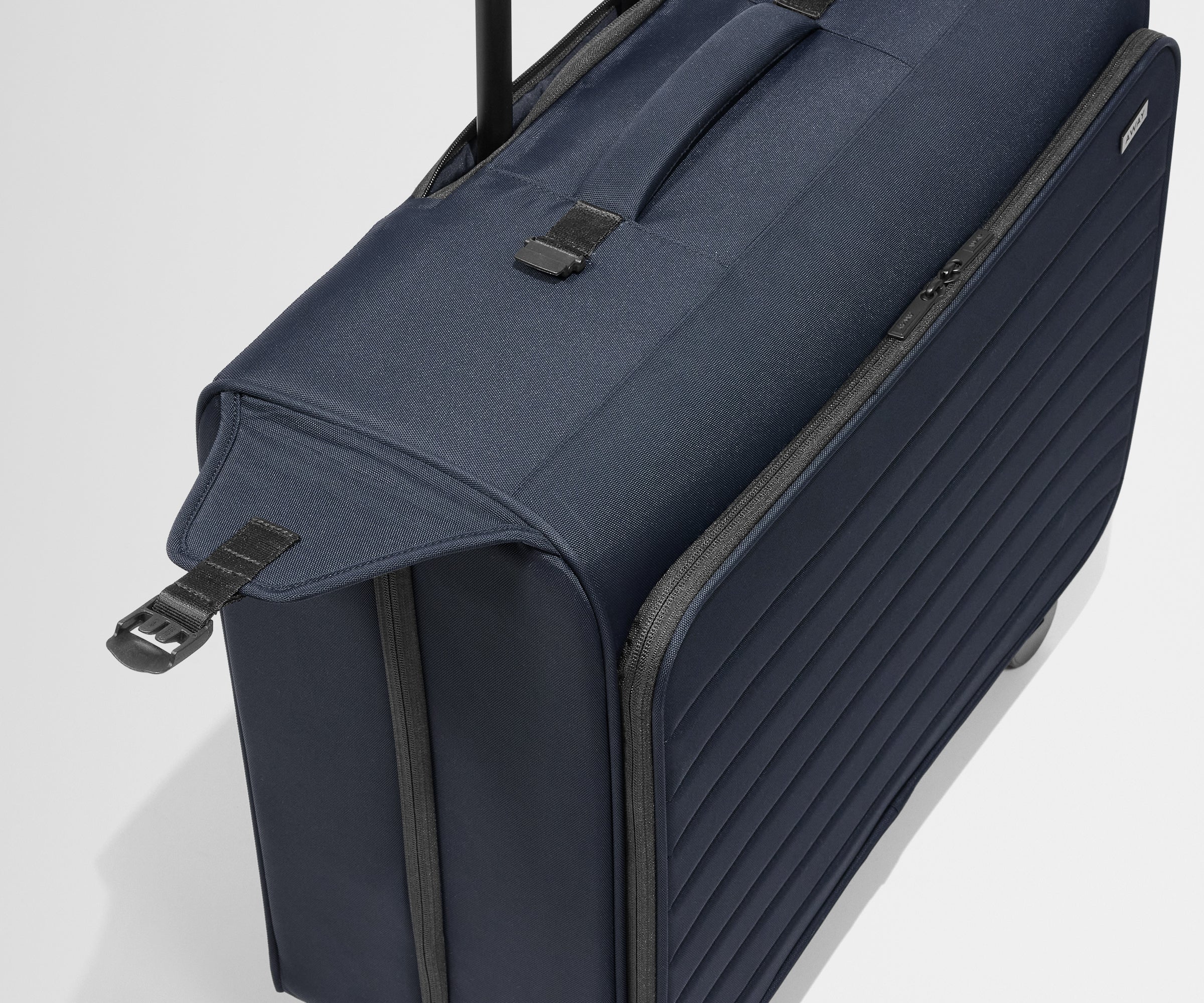 Softside Garment Roller in Navy Blue - Image 8