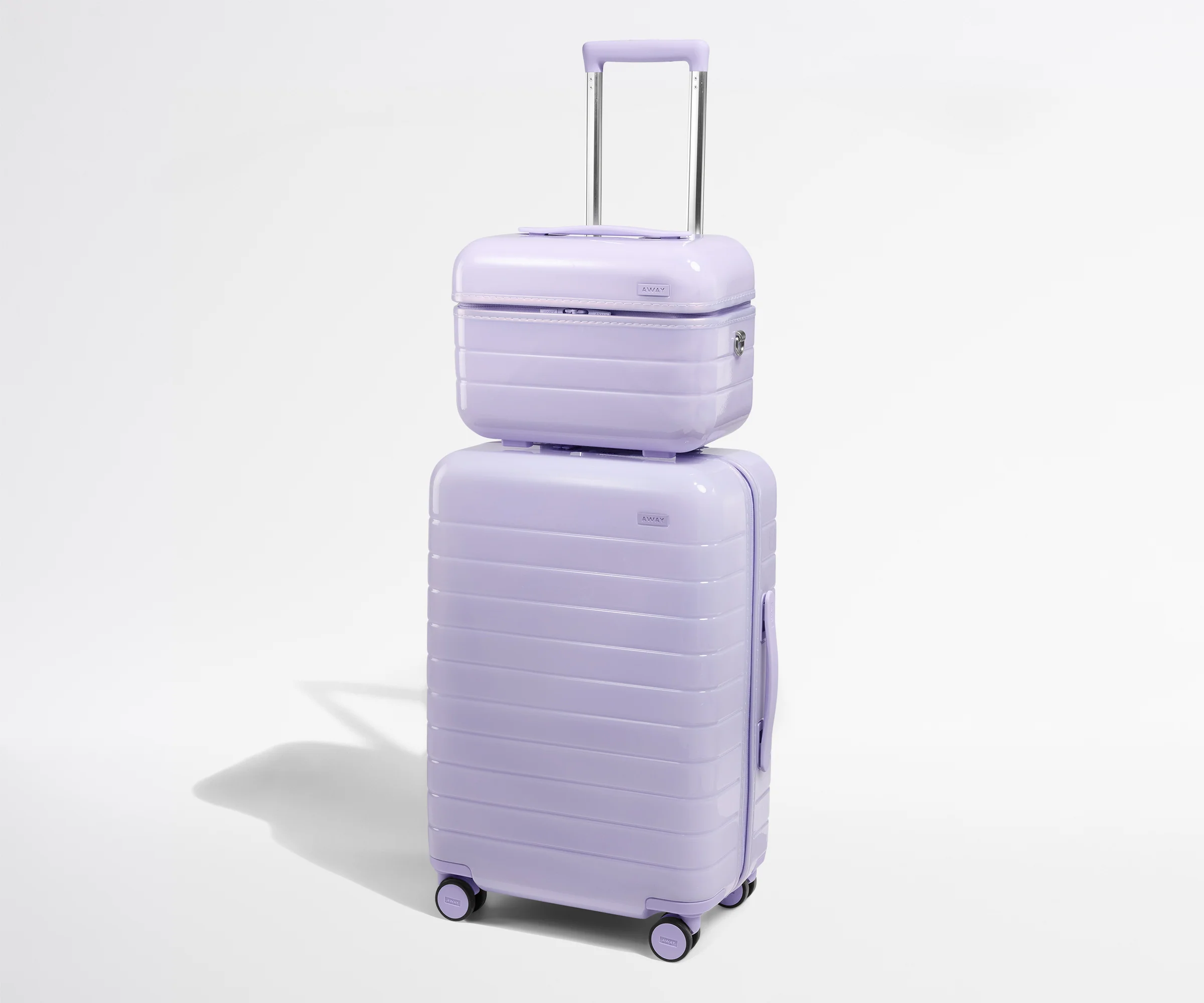 The Train Case in Glazed Lavender Haze Purple - Image 4