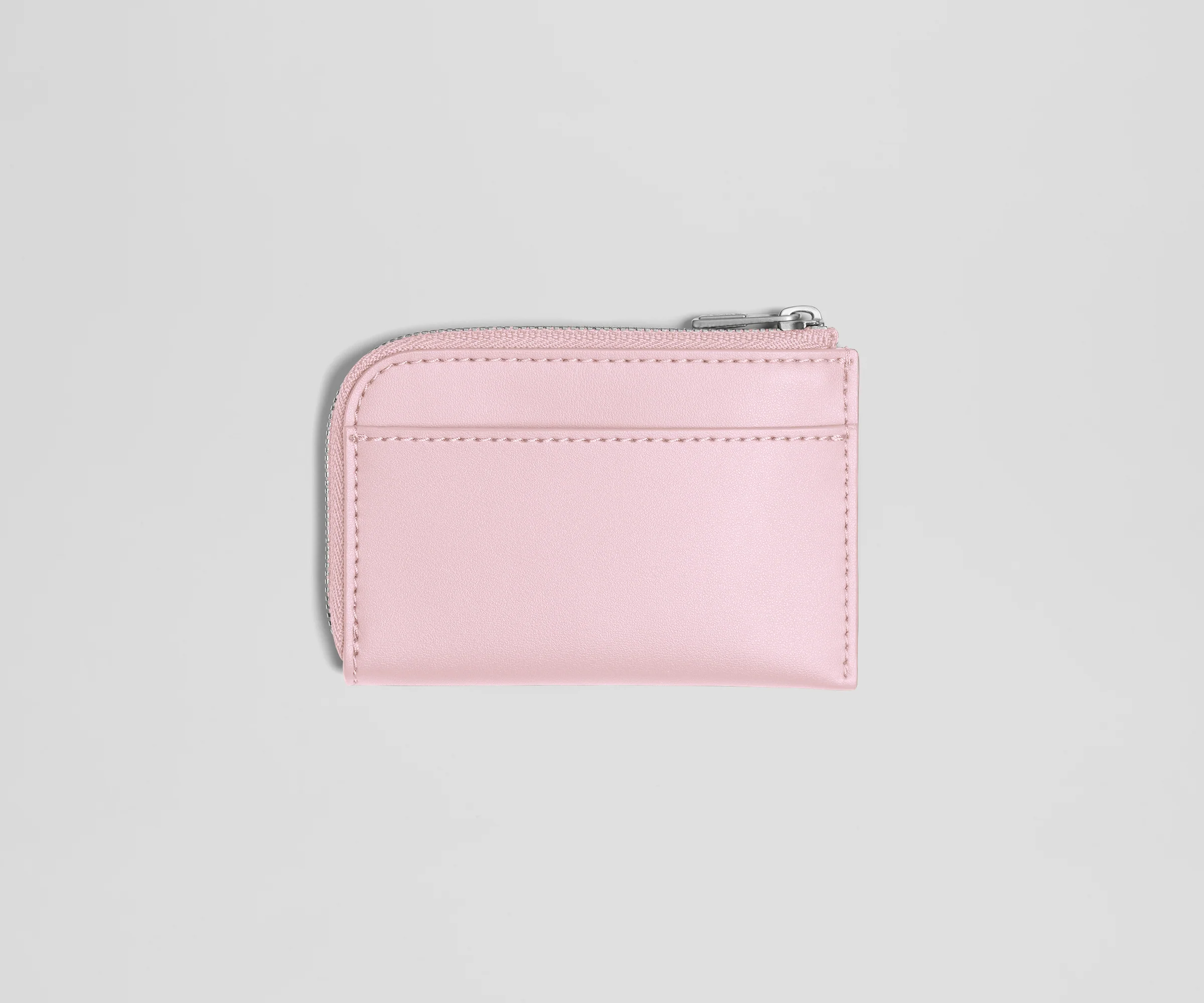 Zip Card Case in Glacial Pink - Image 3